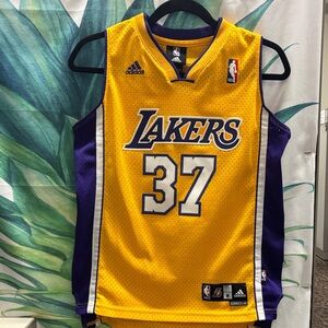 Adidas Ron Artest Lakers Jersey- youth size M